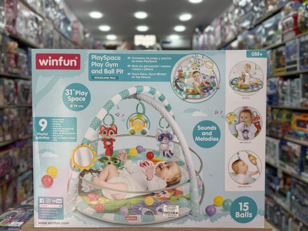 winfun 
PlaySpace
Play Gym and Ball Pit