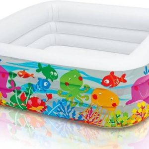 Intex – 57471 NP Piscine Aquarium, Multicolore, 160 x 160 x 50 cm