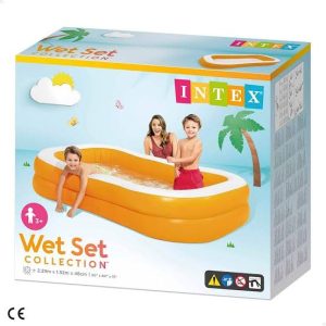 INTEX 57181 NP Familles de Natation Center – Mandarin Orange TU